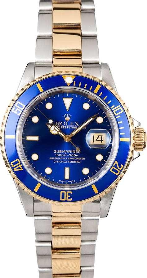 replica rolex sumariener gold and blue|rolex submariner authenticity.